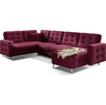 Eltap Sedací souprava Asgard U Materiál a barva potahu: Mat Velvet 68 - červená