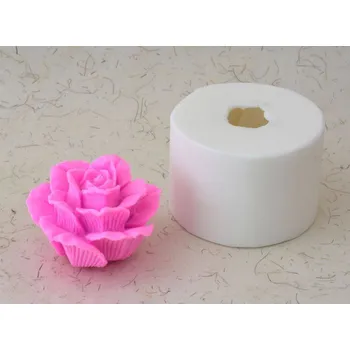 Silikonová forma - Květ - Růže kvetoucí prům. 85 x 60 mm