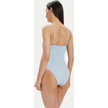 Oblečení a móda Tommy Hilfiger Jednodílné plavky UW0UW05393 Světle modrá M