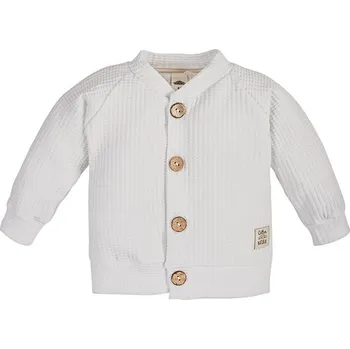 Makoma Waffel kabátek WHITE - 68
