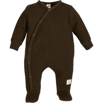 Kojenecký overall Makoma Waffel overal MOCHA - 74