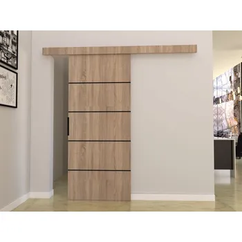 Interiérové dveře Posuvné dveře STANDART K70, Sonoma