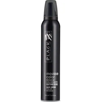 Stylingový přípravek Black barevné pěnové tužidlo Dark Brown 200ml