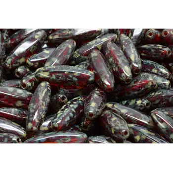 Dětské navlékací korálky Korálky oliva č.1955 (19x7mm)