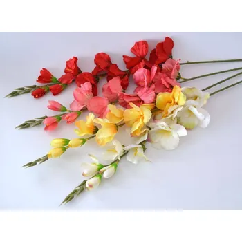 umělá květina Umělé květiny - Mečík - ČERVENÝ