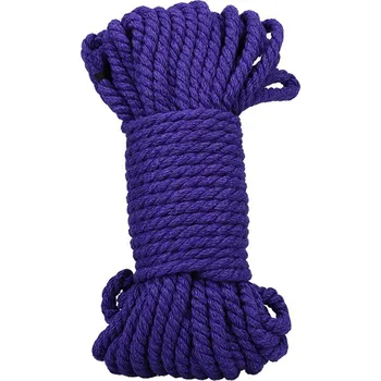 Doc Johnson Merci Bind and Tie 6mm Hemp Bondage Rope 15m Violet