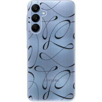 Pouzdro na mobilní telefon Odolné silikonové pouzdro iSaprio - Fancy - black - Samsung Galaxy A25 5G