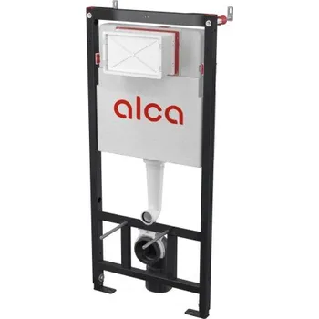 WC sada Alcadrain ALCA SÁDROMODUL AM101 předstěnový systém 510x125x1120 mm, pro suchou instalaci, pro závěsné WC