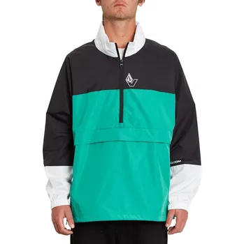 Pánská větrovka VOLCOM bunda - Boogie Breaker Hooded Synergy Green (SYG)