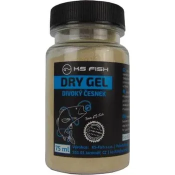 Návnadová surovina KS Fish dry gel 75ml česnek