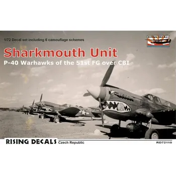 Plastikový model 1/72 Decal Sharkmouth Unit (6x camo)