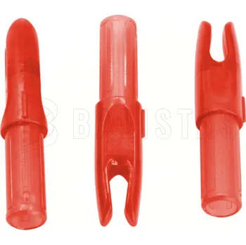 Příslušenství pro luk a kuši Končík šípu vnitřní 1ks Červený Průsvitný