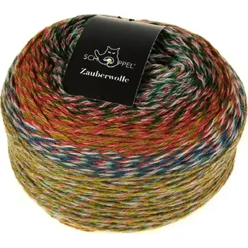 Příze Schoppel Wolle Zauberwolle 1701 Papagei (Merino příze Zauberwolle 1701 Parrot)