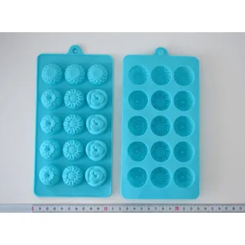 Forma pryžová - KVĚTINY - 1 plato 15 ks