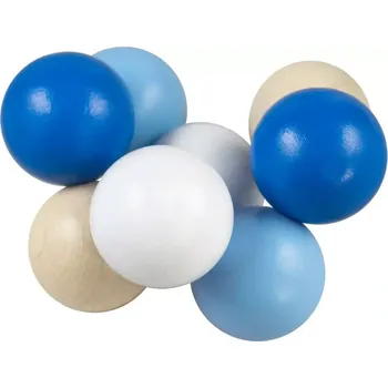 Detoa Kuličky na šňůře modré