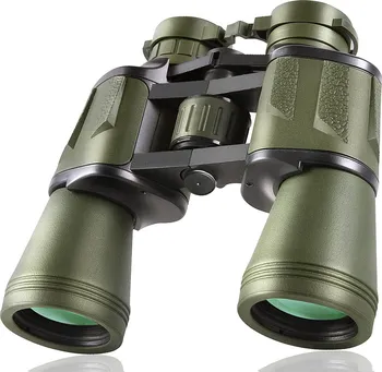 Dalekohled Taktický vojenský dalekohled Survival binokulár 20x50 zelený