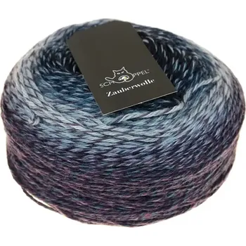 Příze Schoppel Wolle Zauberwolle 1699 Fliederduft (Merino příze Zauberwolle 1699 Lilac Scent)