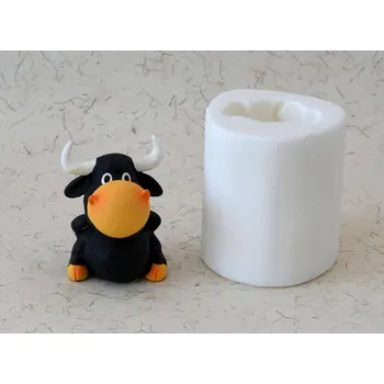 Silikonová forma - Býk 55 x 55 x 75 mm