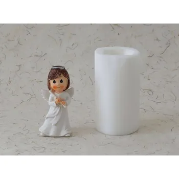 Silikonová forma - Andělka s flétnou 38 x 35 x 80 mm