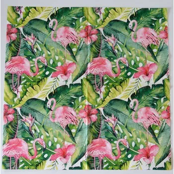 Papírový ubrousek Ubrousek na decoupage - Zvířata - Plameňáci