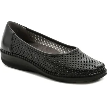 Dámské baleríny Baleríny Axel černé 1809 na široké chodidlo - 38