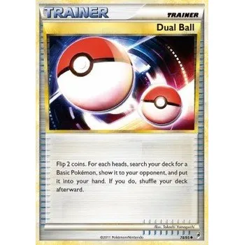 Sběratelská karetní hra Pokémon CL 078/095 Dual Ball - Call of Legends Stav: Excellent, Verze: NORMAL