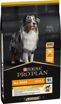 Krmivo pro psa Purina Pro Plan All Sizes Adult Light/Sterilised Optiweight Chicken