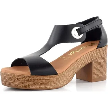 Dámské sandále Marila sandály na podpatku Berlin Negro - 41 | P686432