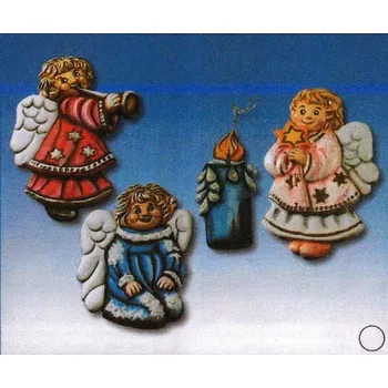 Forma na odlévání Forma na odlévání sádry, model. hmot - Andělíčci