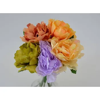 umělá květina Umělé květy - Pivoňka fialová