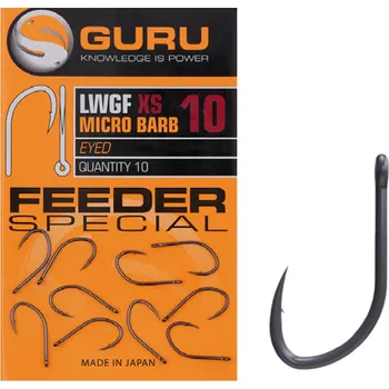 Rybářský háček Guru háčky Feeder Special XS Hooks 10 ks Varianta: vel. 12 (GFSXSE12)