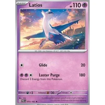 Sběratelská karetní hra Pokémon PAR 073/182 Latios - Paradox Rift Stav: Near Mint, Verze: HOLO