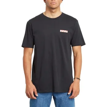 Pánské tričko VOLCOM triko - More Of Us Bsc Ss - Black (BLK2530) velikost: M