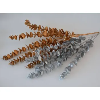 umělá květina Umělé květiny - Eukalyptus ZLATÝ