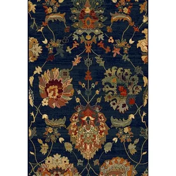 Koberec Běhoun vlněný Dywilan Superior Latica Navy modrý Rozměr: 66 cm