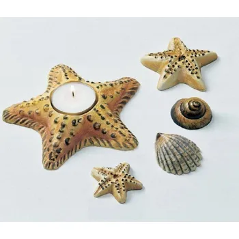 Forma na odlévání Forma na odlévání sádry, model. hmot - Svícny 2 ks - P