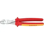 Silové boční štípací kleště 250 mm KNIPEX 74 06 250 - 1000V. Chromováno, vícesložkové návleky VDE