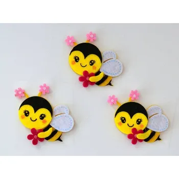 Filcová dekorace - Včelka