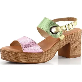 Dámské sandále Marila sandály na podpatku Bangui Combi Grab. Multimetal 2 - 41 | P686438