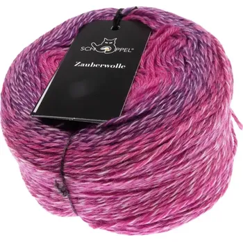 Příze Schoppel Wolle Zauberwolle 2517 Pink Affaire (Merino příze Zauberwolle 2517 Pink Affaire)