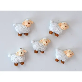 Velikonoční dekorace Malovaná ovečka se samolepkou