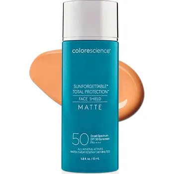 Opalování Colorescience Zmatňující Ochranný Krém Na Obličej - Face Shield Matte SPF 50