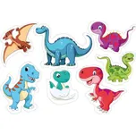 Jedlý papír k vystříhnutí dinosauři Magic