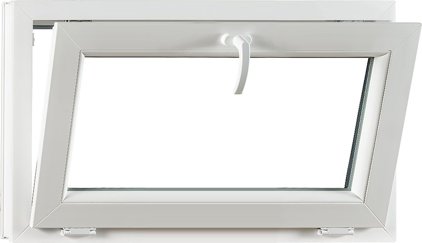 SKLADOVÁ-OKNA.cz Sklopné plastové sklepní okno OLIMPIA 60 AD - 1000 x 500 mm Bílá