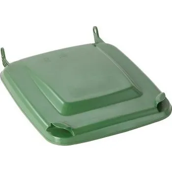 Popelnice HTI Víko k plastové popelnici 120 lt. - plastové nádobě - zelené