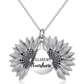 Řetízek Řetízek se vzkazem - Slunečnice Stříbrná
