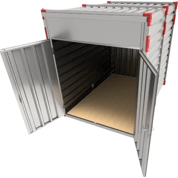 Popelnice HTI Kontejner vnitřní výška 2,430 dvoukřídlové dveře v čelní stěně 3m