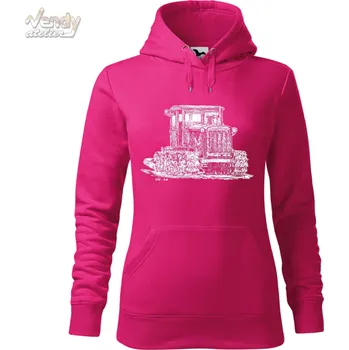 Pánská mikina Mikina - DT-54 Barva: Purpurová (40), Velikost: XL, Střih: Dámské