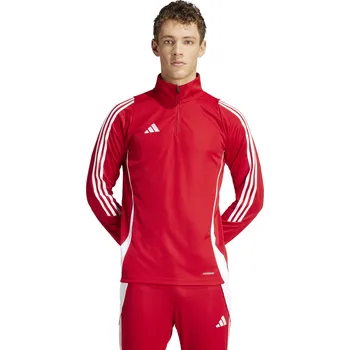 Pánská mikina Mikina Adidas Tiro 24 training TOP power červená Velikost: 2XL