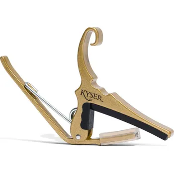 Kapodaster Kyser Kapodaster Quick-Change kapodastr pro akustickou kytarugold KG6GA 88809